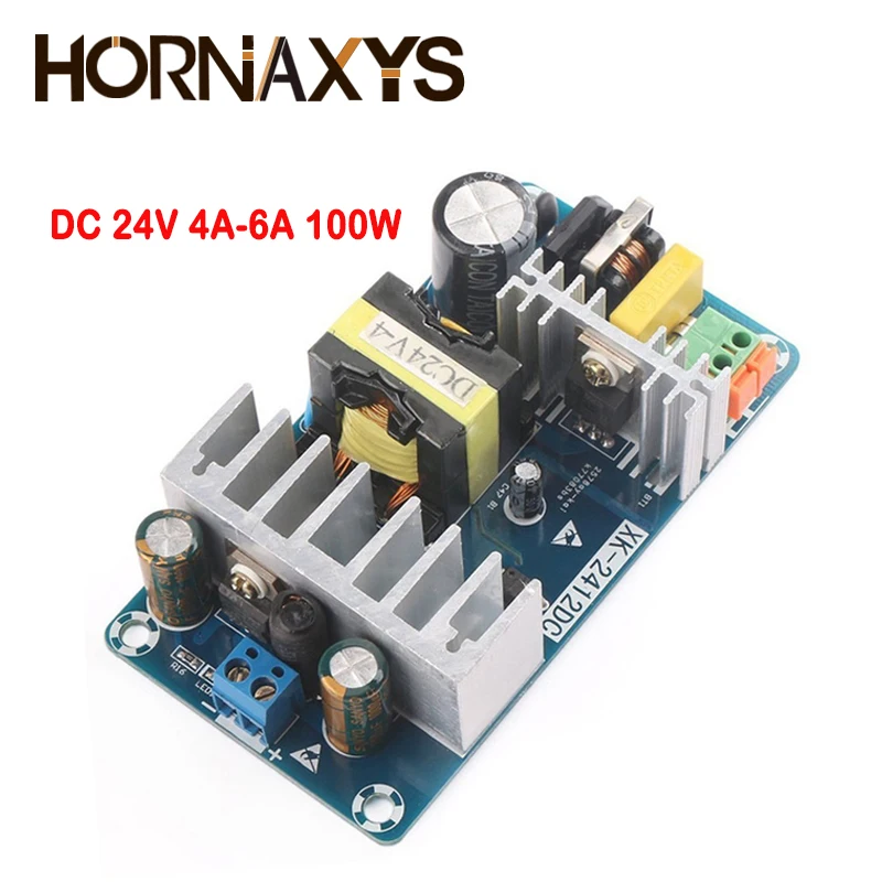 Модуль источника питания 24 В 4A 6A в AC 110 220
