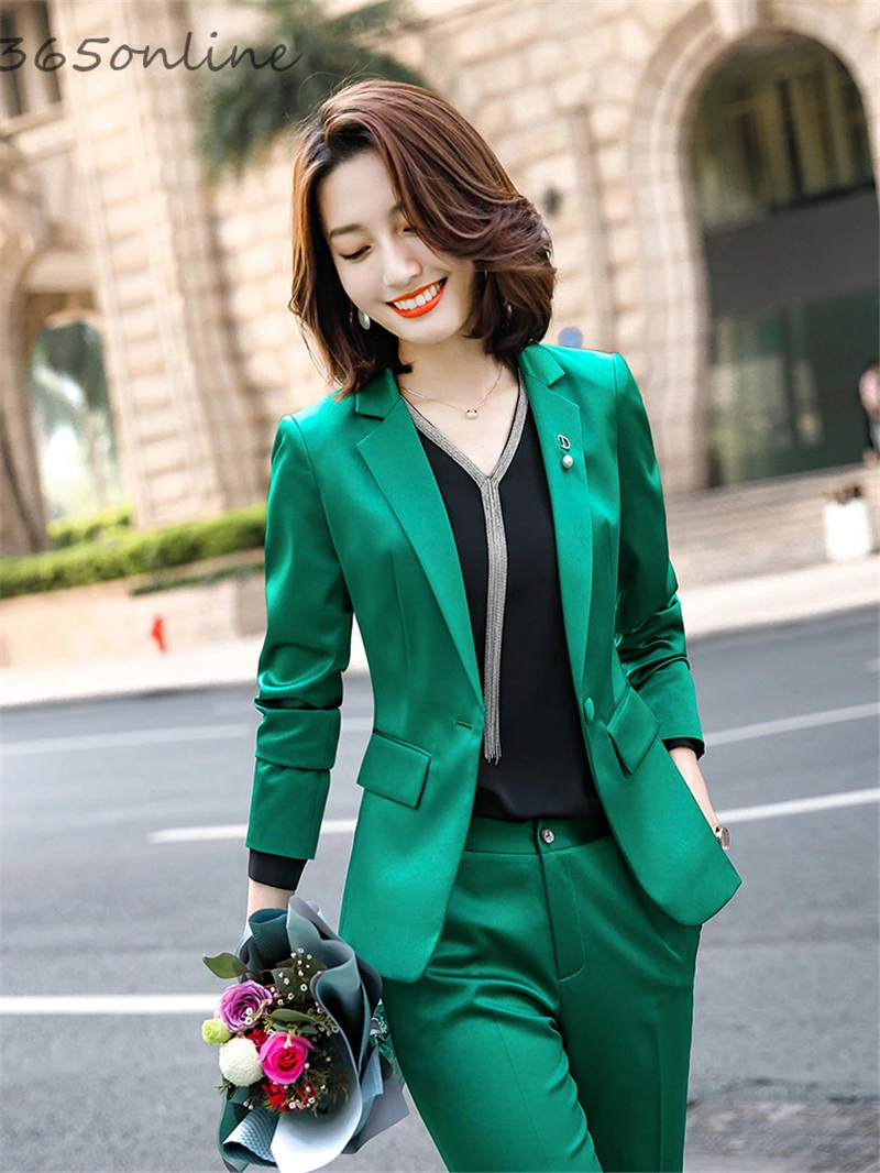 Женский деловой костюм с брюками и курткой деловые костюмы в офисном стиле для