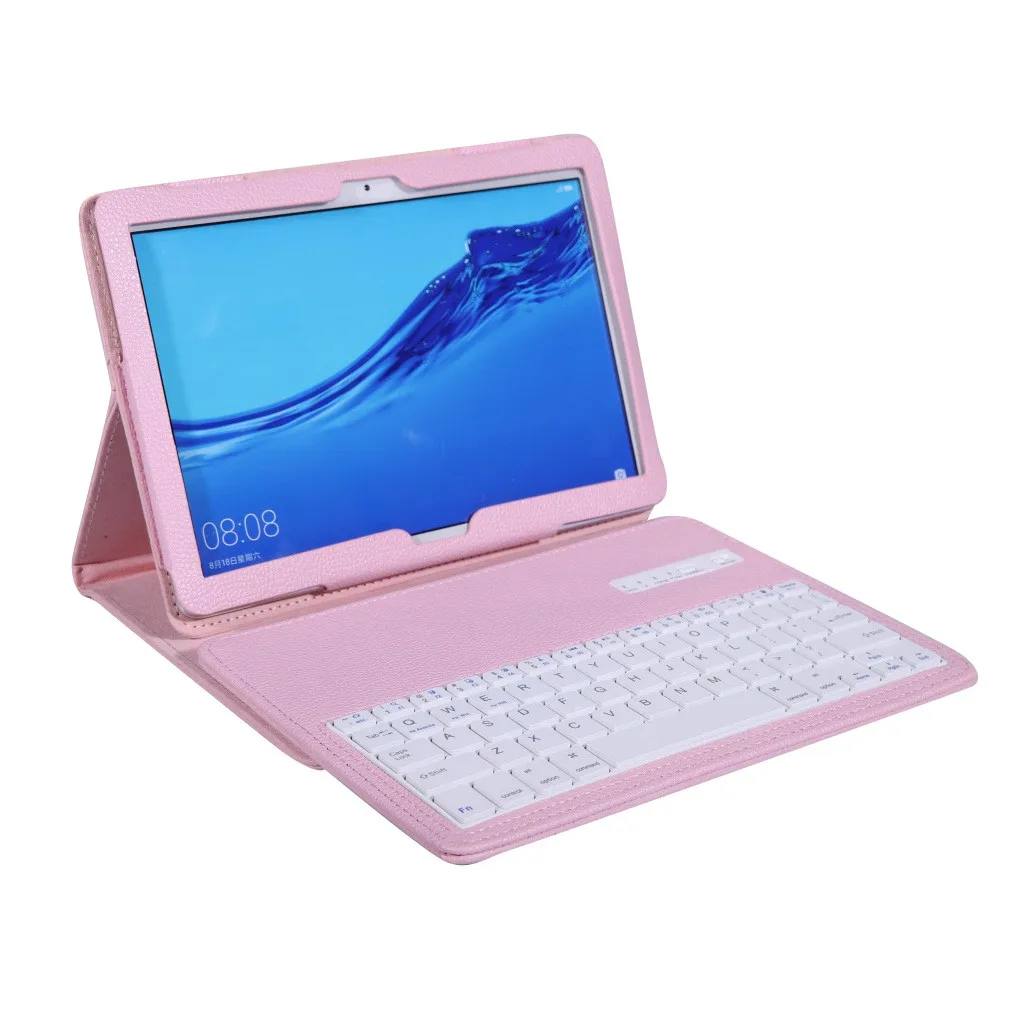Ультратонкий чехол для Huawei Mediapad T5/C5 10 1 дюйма с беспроводной клавиатурой Bluetooth