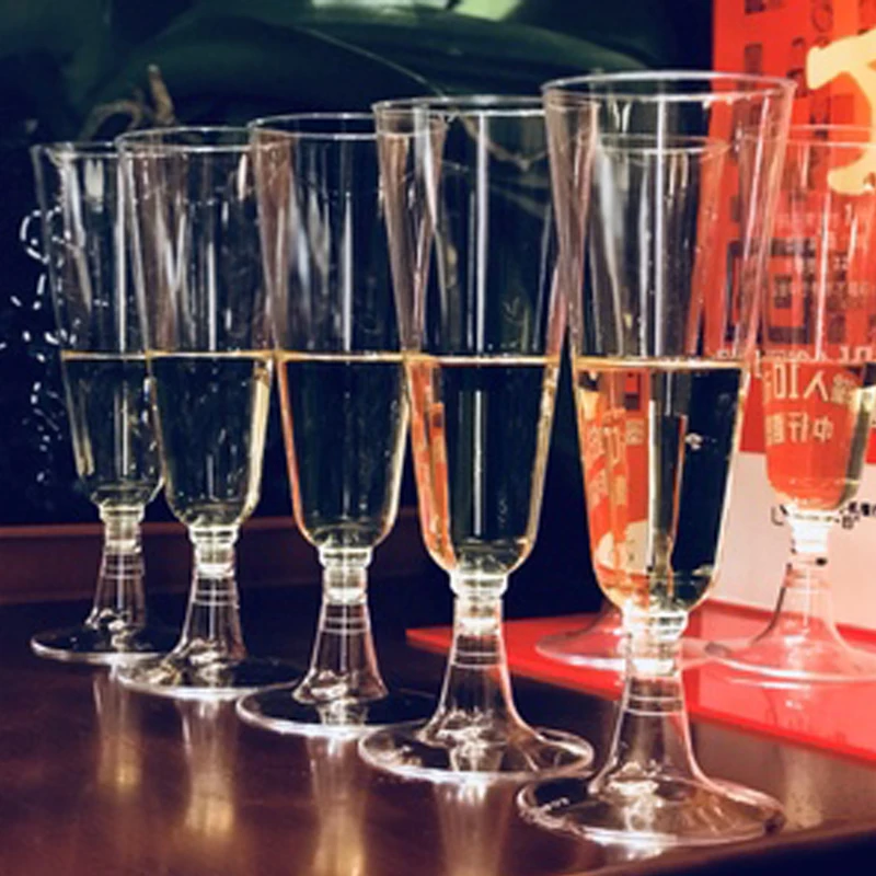 Свадебное шампанское пластиковые чашки домашний бар винный коктейль виски пива