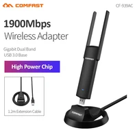 1900mbps dual band 2 4g 5ghz usb wifi adapter wifi antenna 2db wireless wi fi receiver 802 11ac ethernet adapter network card