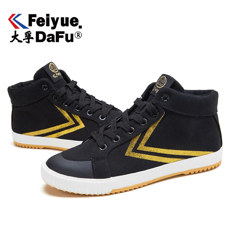 Feiyue/0001 Ограниченная серия; парусиновая обувь с высоким берцем; Вулканизированная обувь для мужчин и женщин; дышащие кроссовки; Повседневная нескользящая обувь;