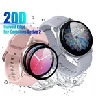 Гидрогелевая Защитная пленка для экрана Samsung Watch Active 2, 40 мм, 44 мм, водонепроницаемое, полное покрытие