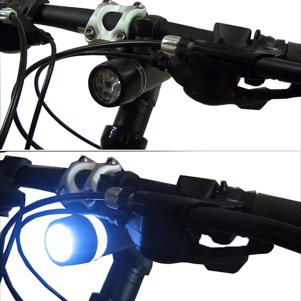 Велосипедная фара 5 светодиодов головной светильник с хвостом набор