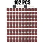 Набор шлифовальных барабанов Dremel с насадками, абразивные ленты для вращающихся инструментов Dremel, 102 шт.