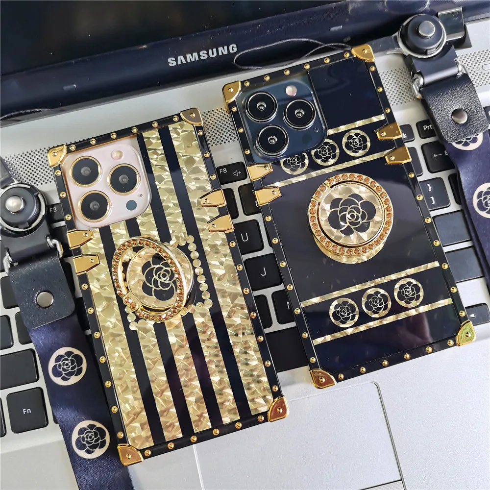 Роскошный брендовый блестящий чехол с розами для Huawei Mate 40 PRO P30 P50 P40 Lite Honor 50 30 20 Y6P Y7A