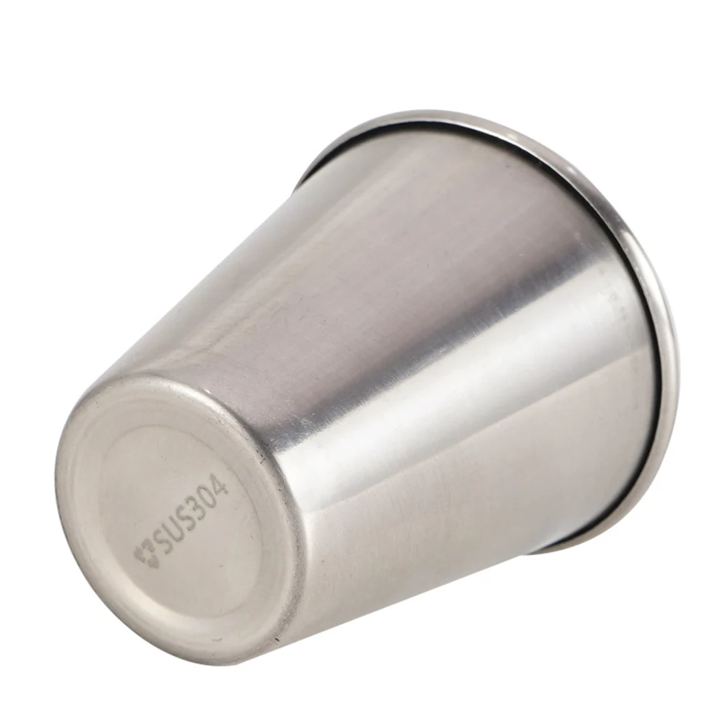 4/6 шт Открытый нержавеющей стали Кемпинг чашки набор портативный Пешие прогулки