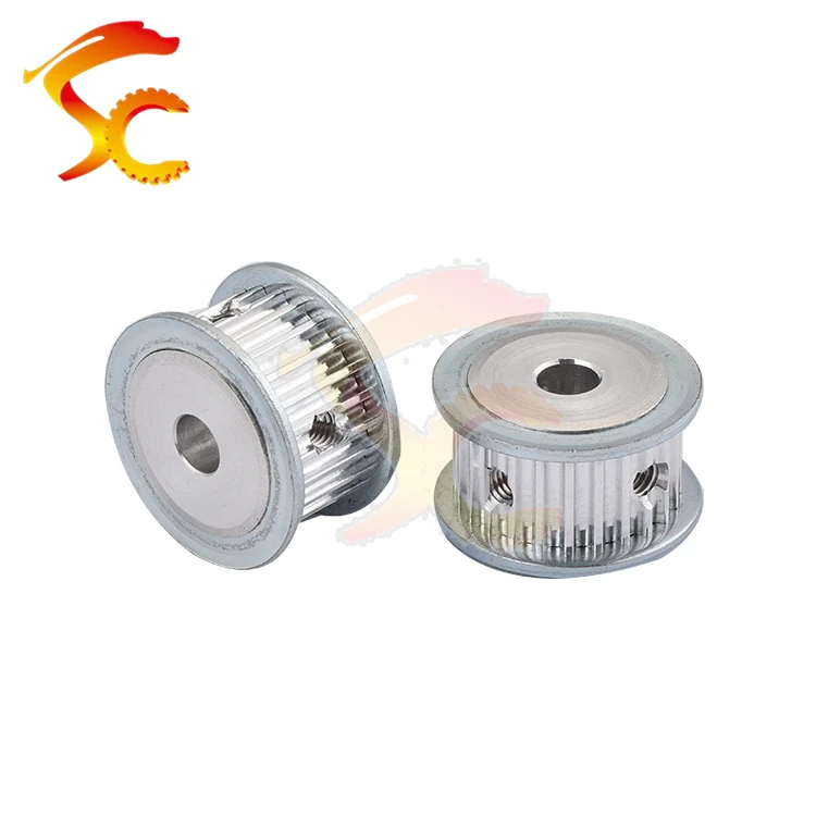 

50PCS/lot 24 Teeth HTD 3M Timing Pulley Bore 6mm for belt Width 10mm HTD3M pulley CNC 3M 24Teeth 24T