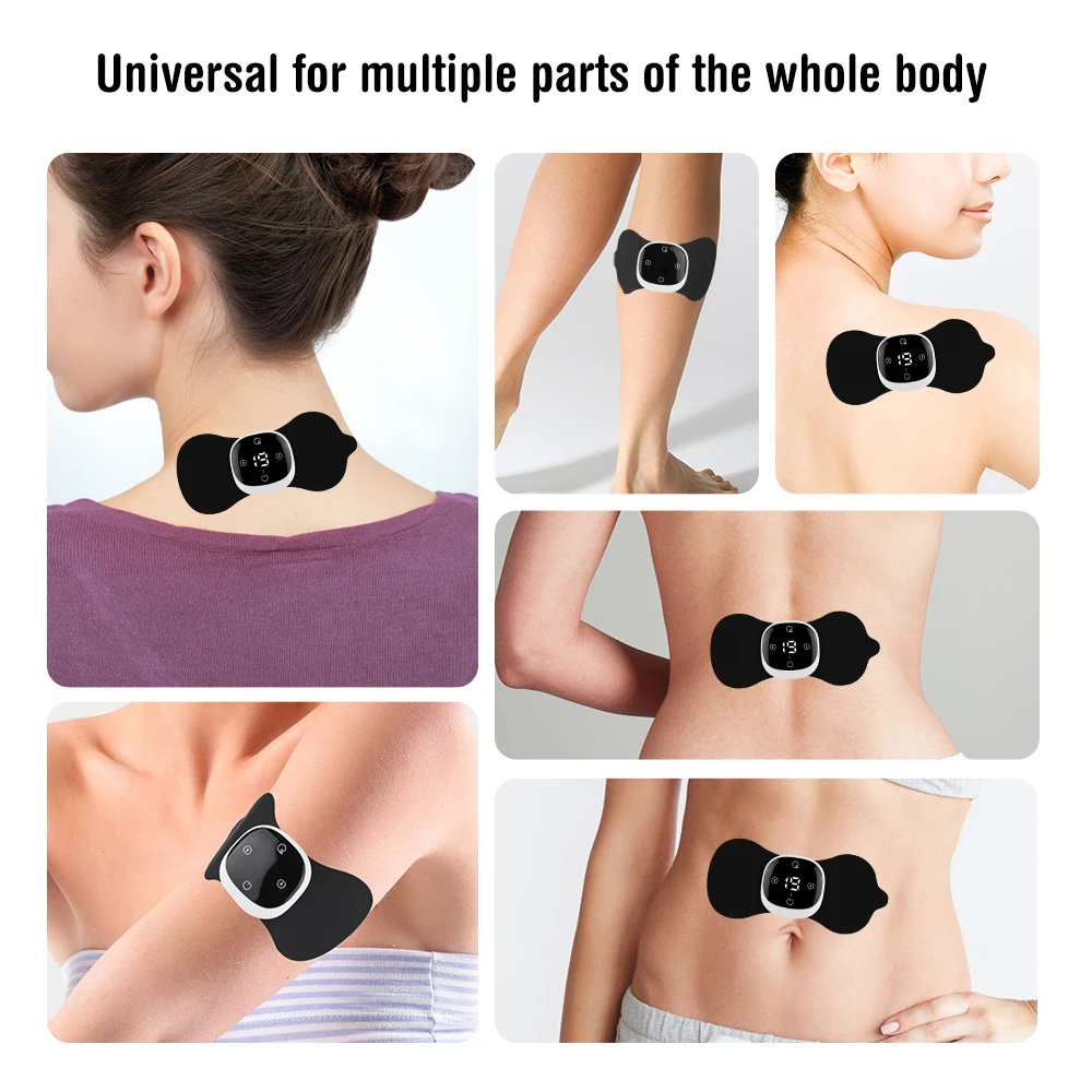 Обогрев в органическом стиле мини-Массажная палочка с импульсным нагревом