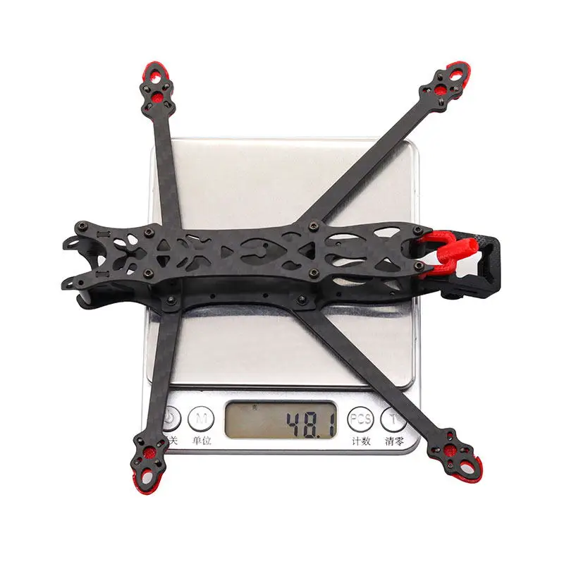 

TCMMRC Night Phoenix Rack 4 Inch Freestyle Frame Kit Drone Frame for RC Drone FPV Racing 180\2\1.5mm