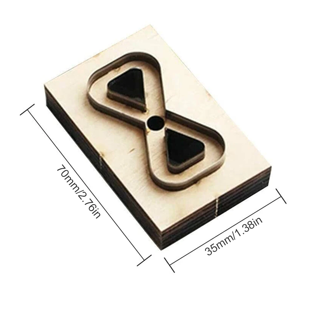

Leather Mould DIY Wooden Die Cutting Mold Wooden Die Cutting Leather Mold Leather Bag Strap Crafts Manufacturing Tools
