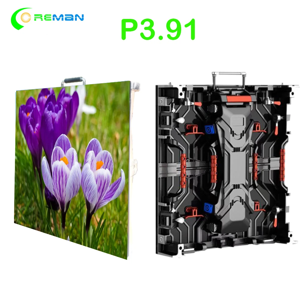Smd hd tv большой внутренний СВЕТОДИОДНЫЙ экран замена панели модуля шкафа 500x500 P3.91