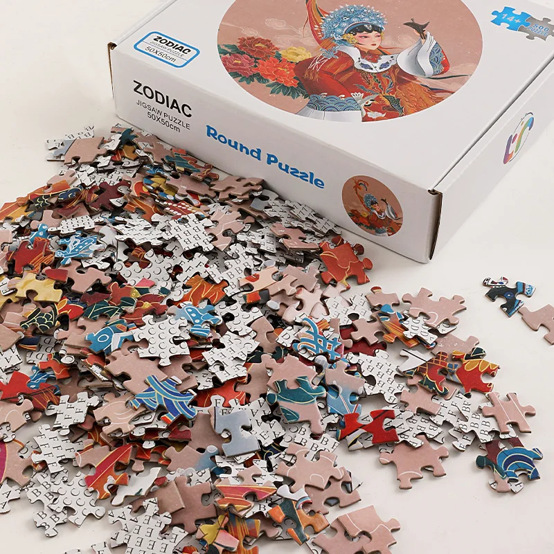 WEMMICKS пазл из плотного картона 500 шт. картина для сборки созвездия Луна