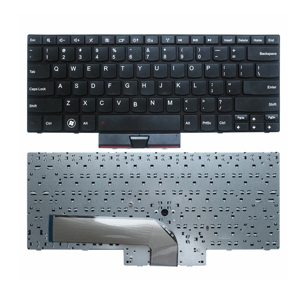 Новая клавиатура для IBM для LENOVO для Thinkpad для Edge 14 edge 15 E40 E50 US клавиатура для ноутбука без Удочка с мышкой для котов