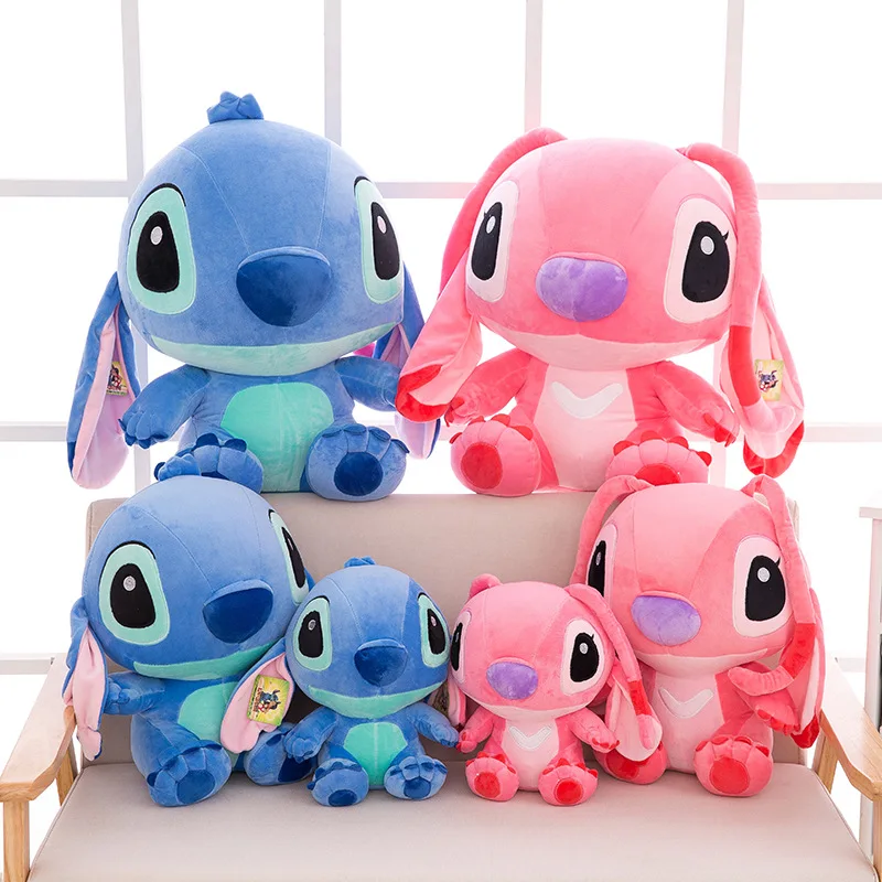 Игрушка плюшевая Ститч Disney мультяшная кукла Лило и Стич из мультфильма плюшевый