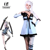 rolecos nier replicant kaine cosplay costumes adult women sexy dress suit women swimsuit halloween party costume full set