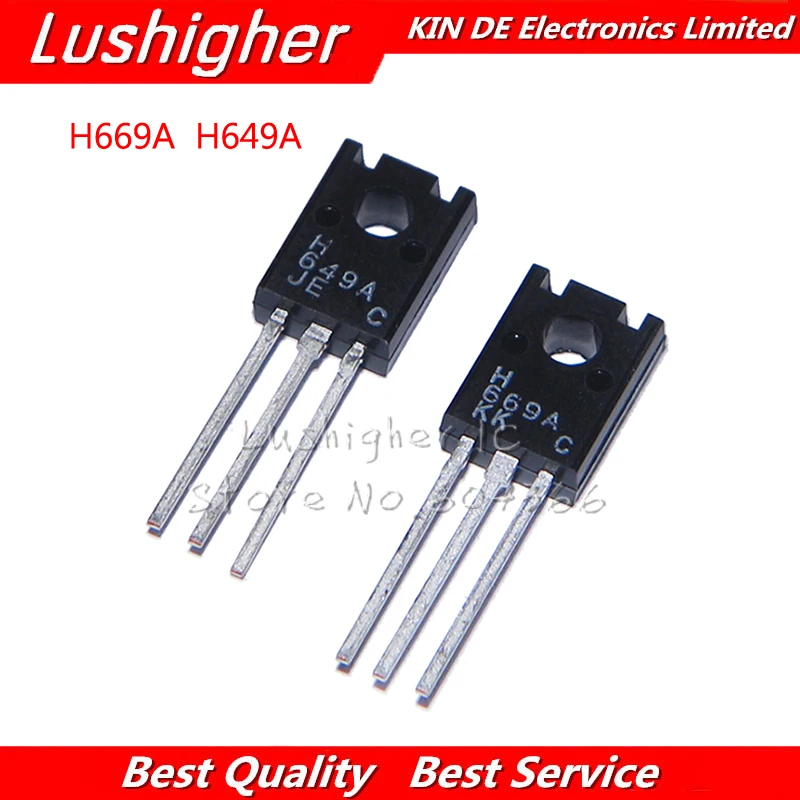 10 пар HSB649A HSD669A (10 шт. H669A + 10 шт. H649A ) TO-126F 669A 649A TO126 10 пар HSB649A HSD669A (10 шт. H669A + 10 шт. H649A ) TO-126F 669A 649A TO126