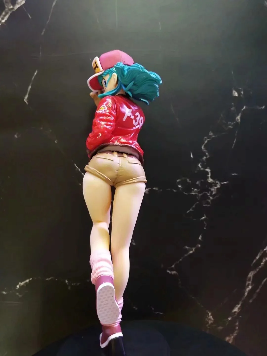 Аниме Жемчуг дракона Bulma красные Синие Одежда Броня боевой версии Ver Dragon Ball