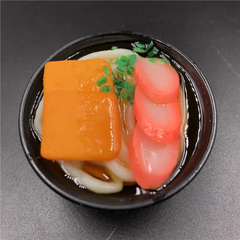 Японская надпись Ramen noodles симпатичный магнит холодильник креативный 3D магнит на холодильник Декор ручной работы продвижение подарки магазин дисплей