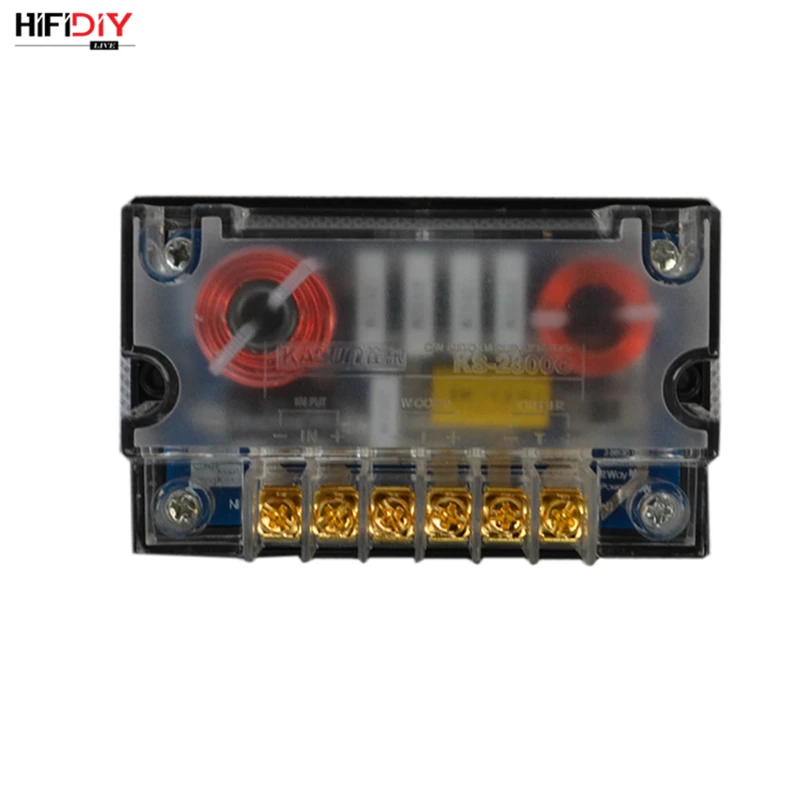 HIFIDIY LIVE CAR KS-2800 2 Way динамик (твитер + бас) блок HiFi DIY s аудио кроссовер с делителем