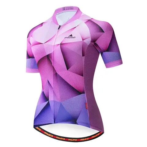 Фиолетовый для женщин комплект для велоспорта MTB велосипед одежда гоночный велосипед одежды Ropa Ciclismo для девочек цикл одежда нагрудник короткие брюки Pad