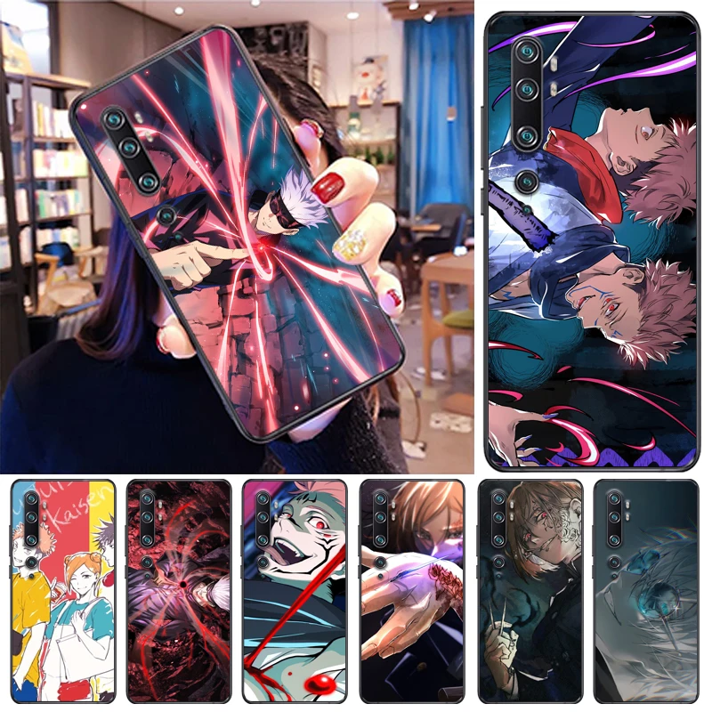 

Jujutsu Kaisen Yuji Itadori Fushiguro Megumi Sukuna Satoru Gojo Phone Case For Xiaomi CC9e CC9 Pro Coque Cases Funda