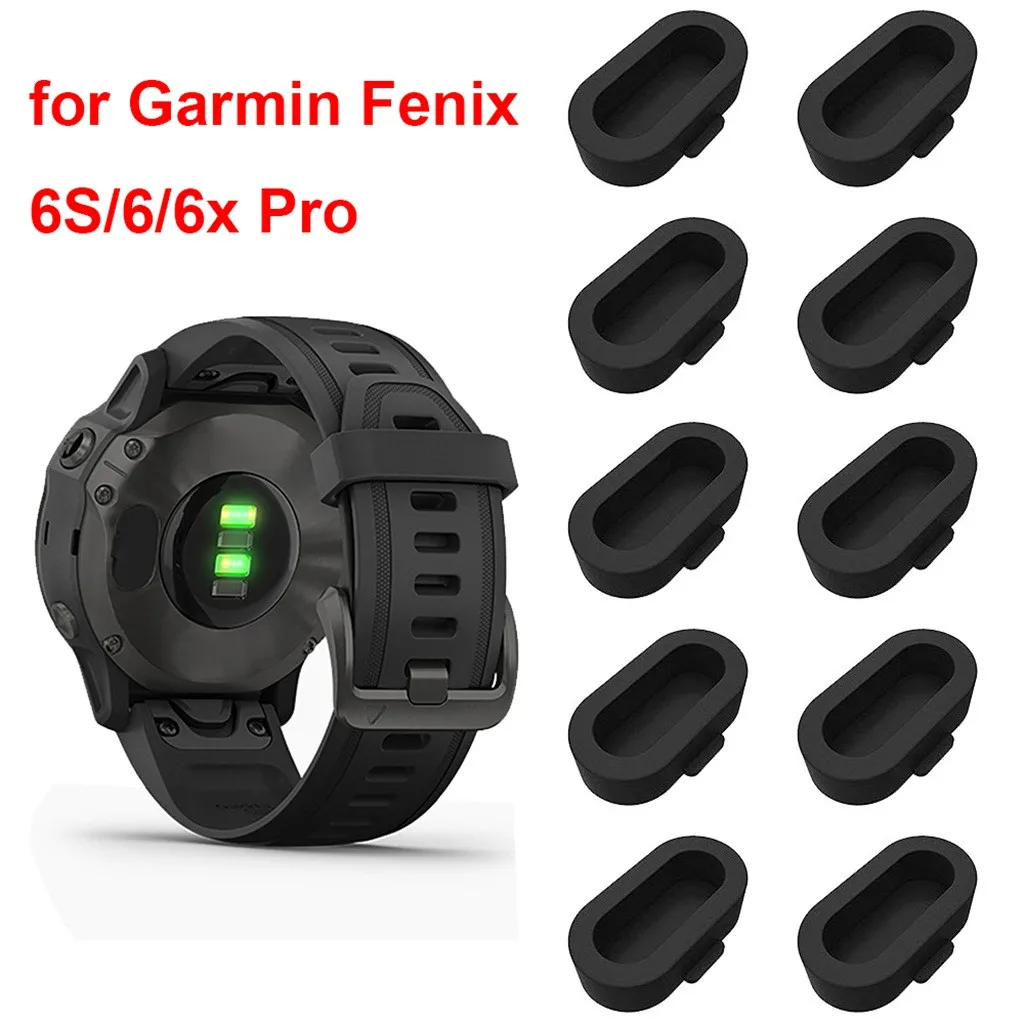 Умные часы 10X заглушка датчика часов Пылезащитная Крышка для Garmin Fenix 6S 6 6x