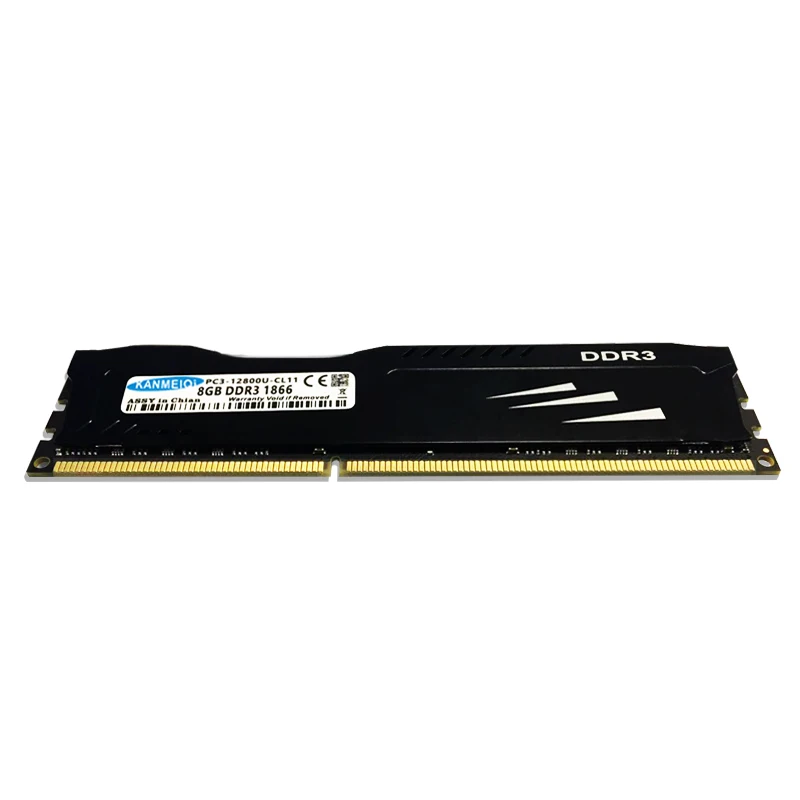 KANMEIQi DDR3 ram 8 Гб 1600 МГц 4 Гб 1333/1866 МГц настольная память с радиатором dimm Memoria 240pin 1,5 В
