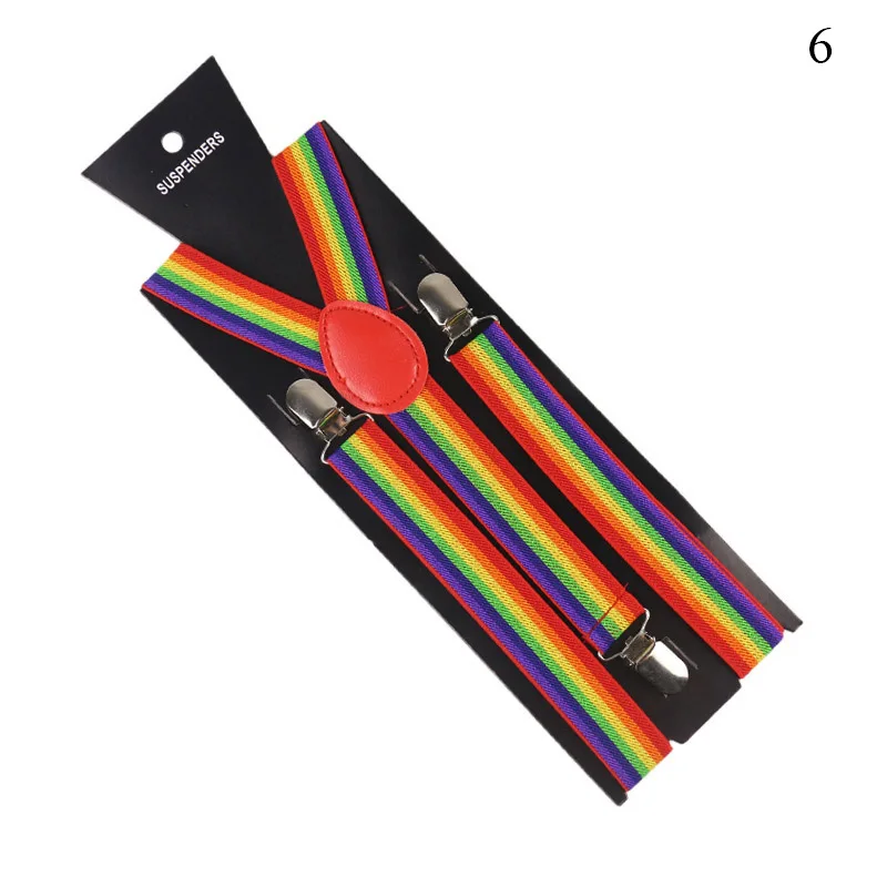 Высококачественные эластичные подтяжки унисекс с клипсой на подтяжках 3