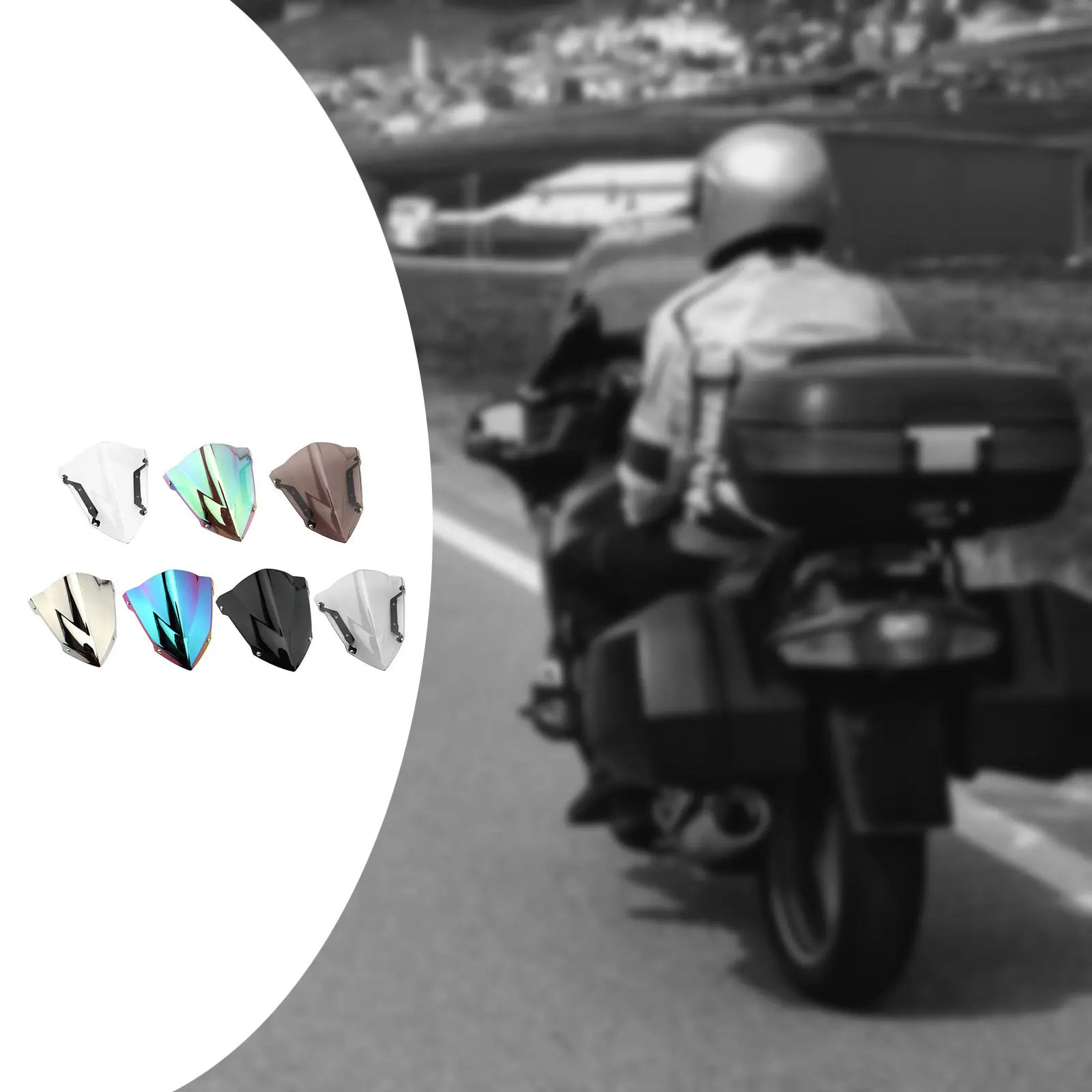 

Windshield Windscreen Wind Deflectors For YAMAHA MT09 FZ-09 2018-2021 Motorcycle Accessories.