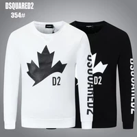 2021 new fashion trendy brand dsquared2 mens top grade cotton printed sweater 354