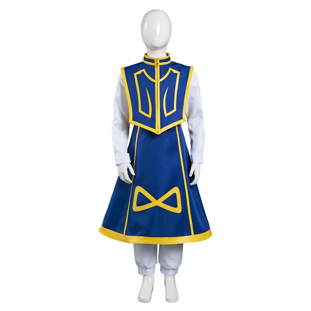 Костюм для косплея Hunter x Kurapika детская униформа костюм топы брюки накидка наряды