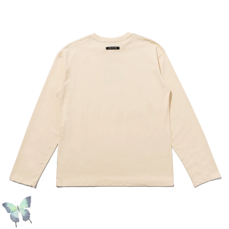 

FG Essentials Long Sleeve T-shirt Men Women 100% Cotton Oversized T Shirt