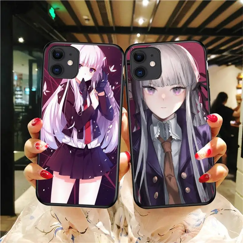

Danganronpa Cartoon Phone Case For iPhone SE 6 6s 7 8 Plus X XR XS 11 12 Pro Max 12 mini Soft Silicone Phone Case Cover Shell