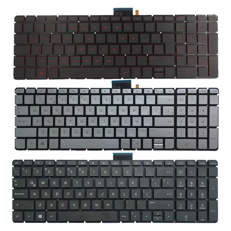 

Spanish SP/Latin LA laptop keyboard for HP Envy X360 M6-AQ M6-AE M6-P M6-W M6-AR M7-N M7-U TPN-C123 TPN-C122 TPN-Q159 TPN-Q162