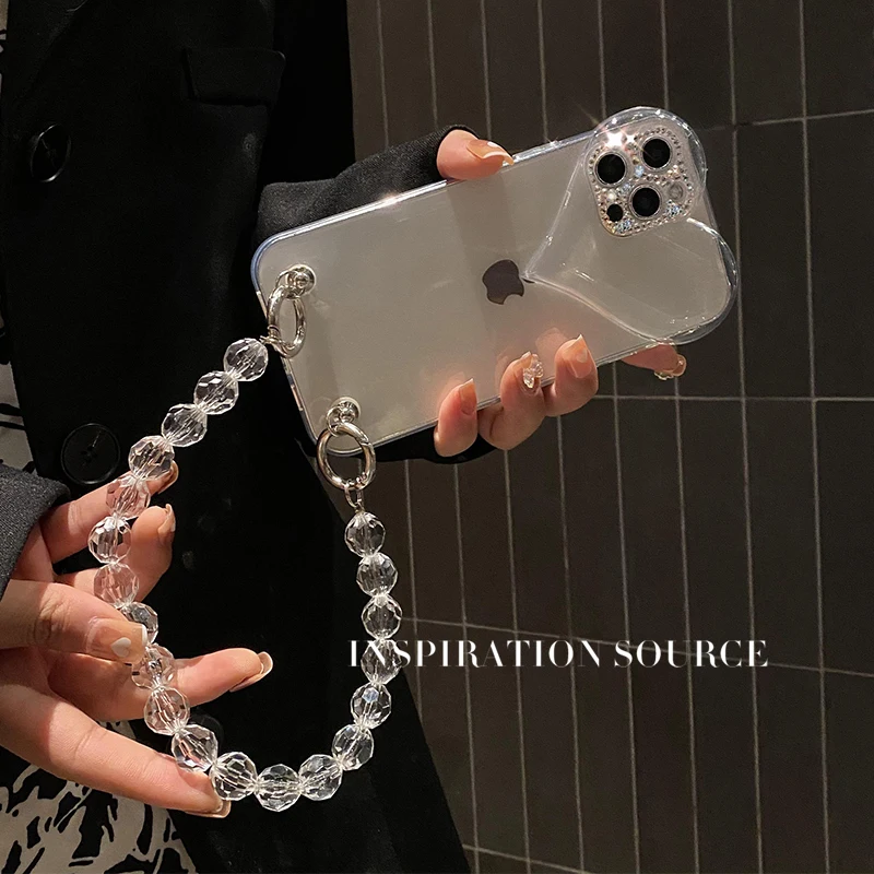 

Clear Diamond Flower Makeup Mirror Bracket Soft Case For Iphone 14 11 12 13 Pro Max 7 8 Plus Xr X Xs Se 2 Iphone Cover Fundas