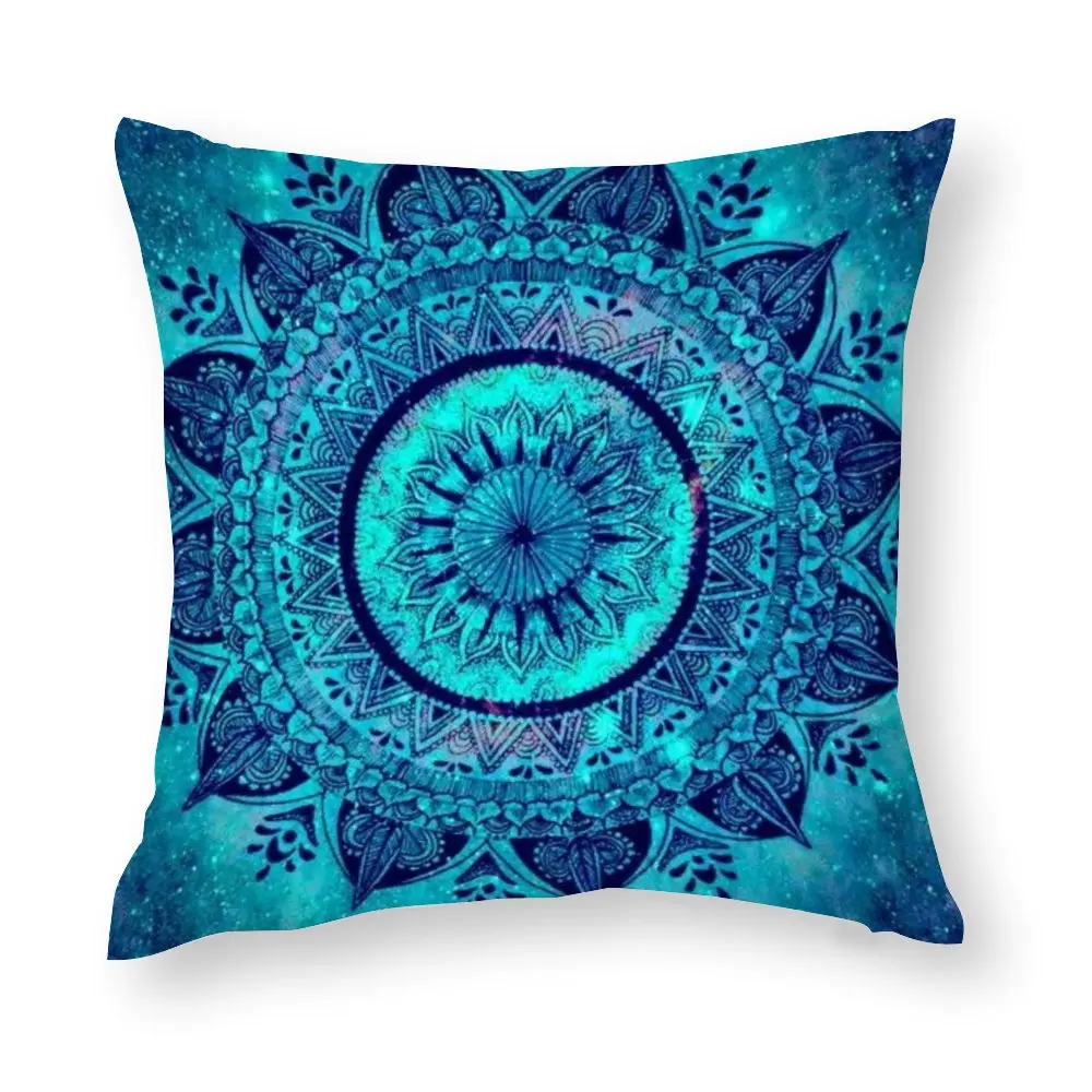 

Cheap Factory Price polyester cotton pillow case boho Bohemian Mandala silk pillowcase set throw pillow cover Cushion home decor