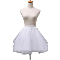 summer selling tulle skirt slim fit no hoop drawstring elastic waist petticoatwith 3 layer net and 1 satin lining