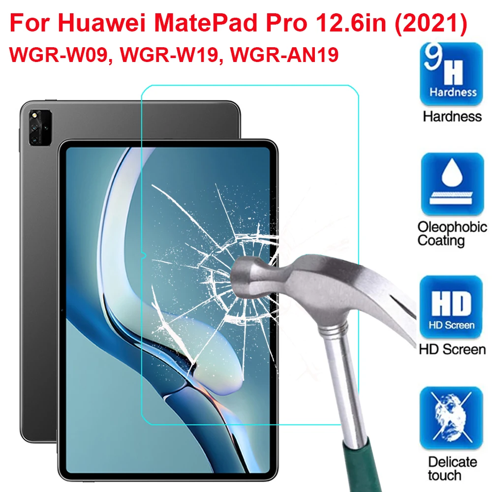 Закаленное стекло 9H для планшета Huawei Matepad Pro 12 6 2021 защитная пленка экрана дюйма