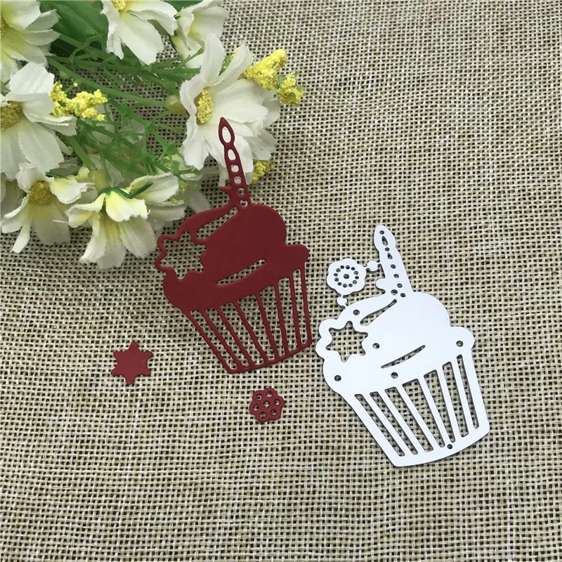 Украшение торта в виде свечи металлические штампы для вырезания рукоделия