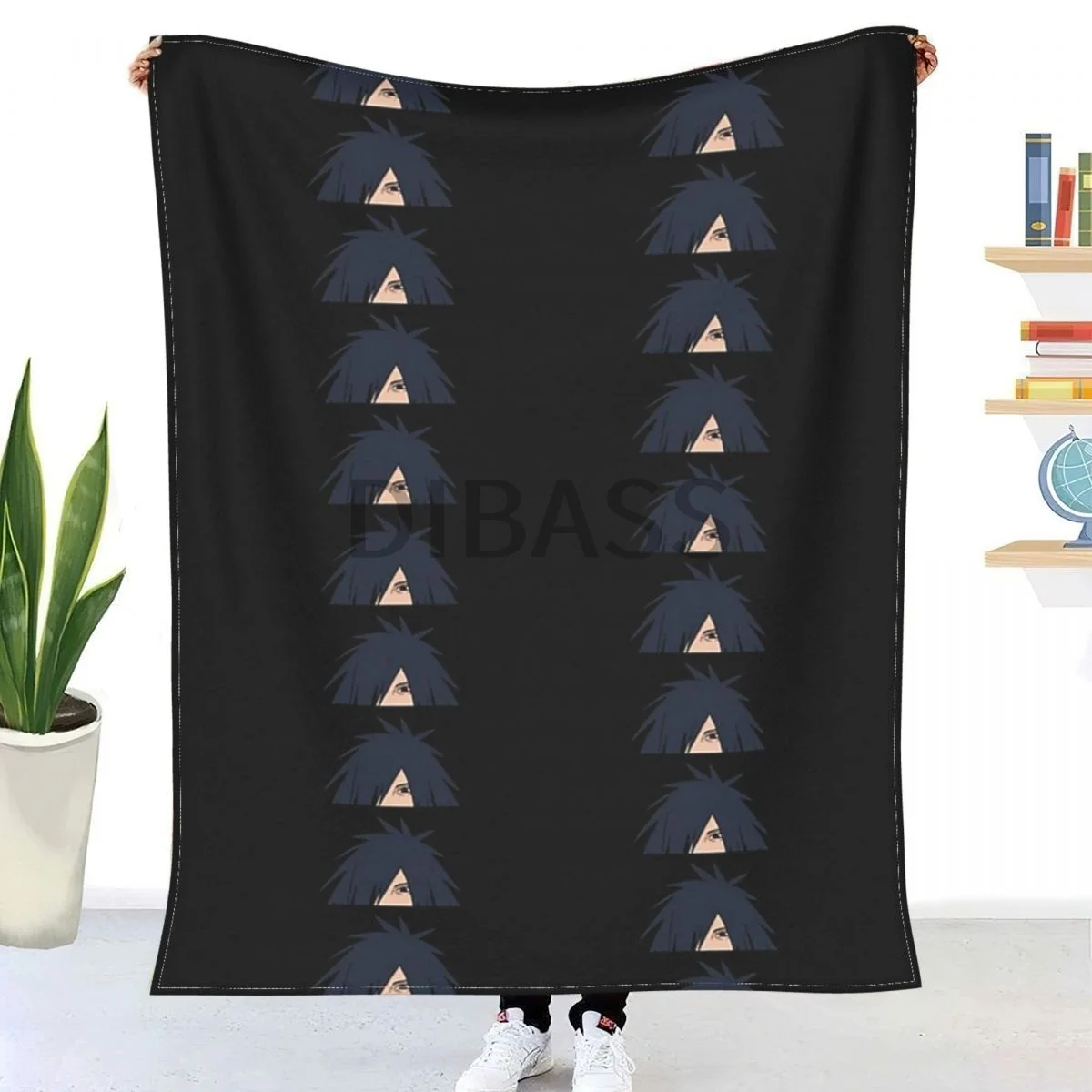 

Anime Peeker #117 Throw Blanket 3D Printed Flannel Throw Blankets