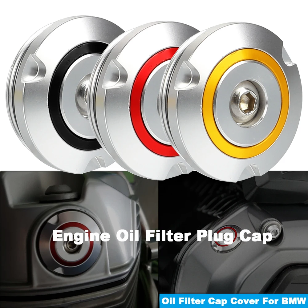 

Motorcycle Accessories Engine Oil Filter Cap Plug For BMW HP2-Enduro R 1200 1250 GS R1200GS LC Adv R1250GS Adventure R1250 R RS