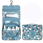 Портативная дорожная сумка-Органайзер, косметичка, тканевая сумка для хранения нижнего белья, туалетных принадлежностей, чемодан-Органайзер