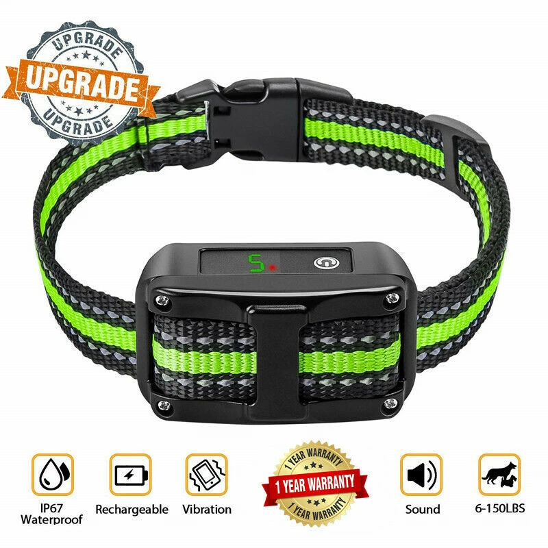 Авто перезаряжаемый ошейник для собак против лай Стоп удобный домашних животных