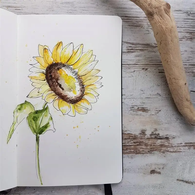 

JC Bloom Sunflowers Rubber Stamps for Scrapbooking Sheet Silicone Seals Craft Stencil Album Clear Stamp Mold Card Make Template