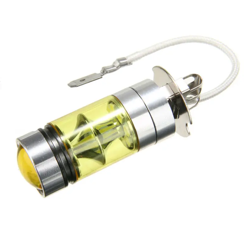 2шт светодиодный ные фонари H3 100 Вт задний фонарь 2828SMD супер яркий 12-24 В