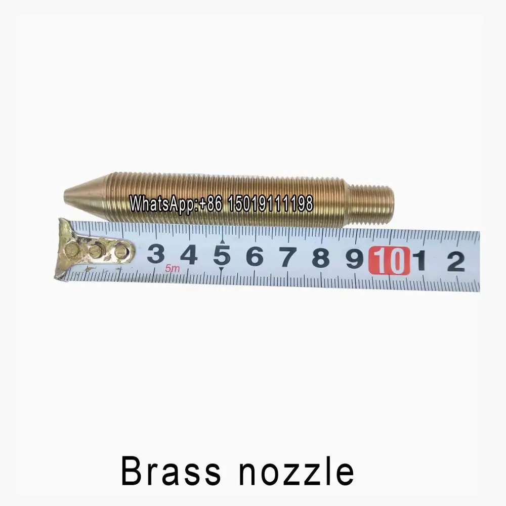 Nozzle 1.0mm Трубка Вентури самовсасывающая горелка, челночная горелка, горелка для печи, горелка для пиццы и печи, горелка для барбекю, керамическая горелка - Цвет: Nozzle 1.0mm