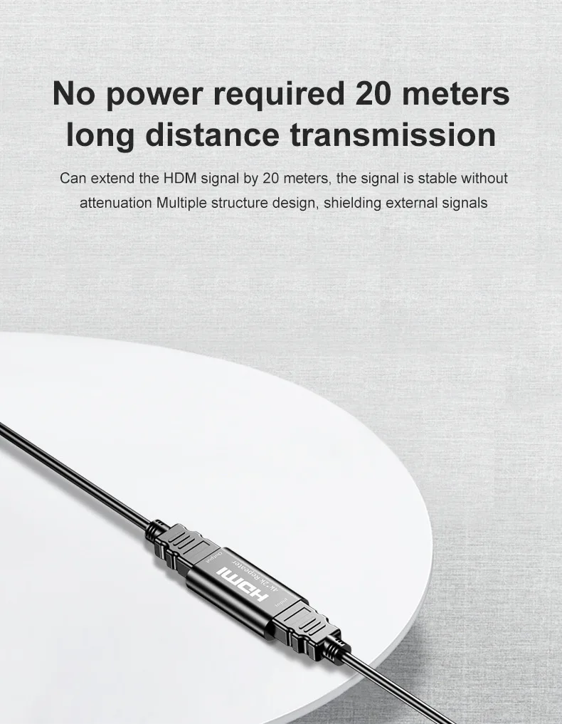40 м 130 футов 4K 2K HDMI-совместимый кабель ретранслятор сигнала усилитель бустер
