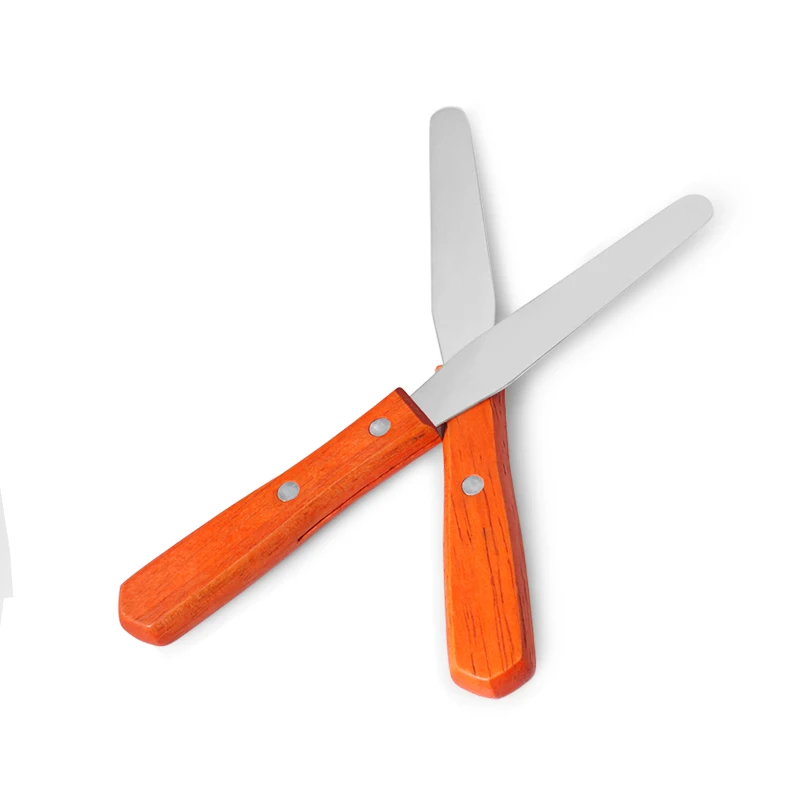 Эпилятор из бамбука шпатель для депиляции нержавеющей стали с деревянной ручкой