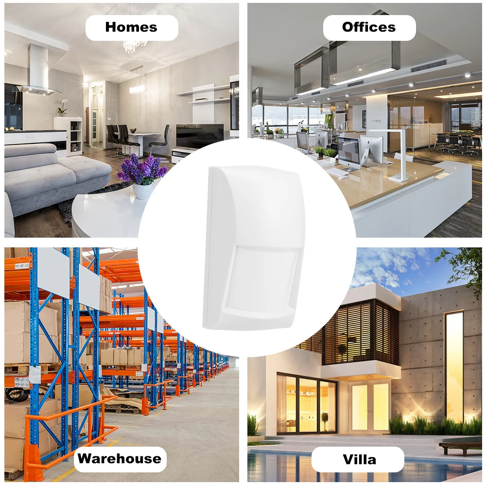 Проводной PIR датчик инфракрасный детектор движения для умного дома охранная